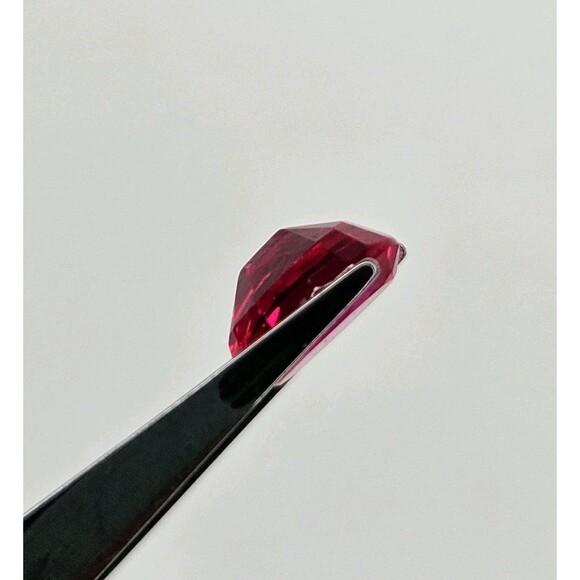 Lab-Grown Ruby Gemstones Lot Of 8, 1.5 ctw Each Loose High Quality Faceted Oval - Picture 5 of 9